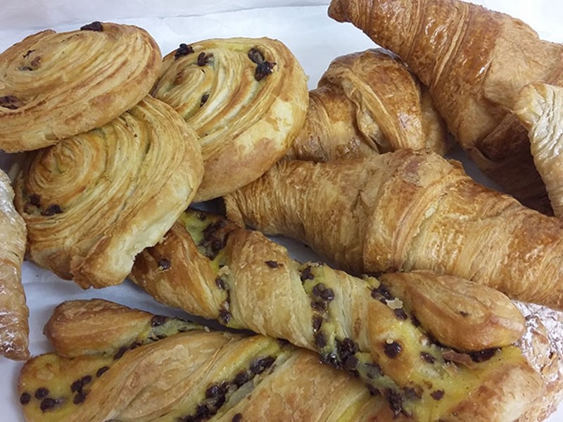 Croissants and pastries