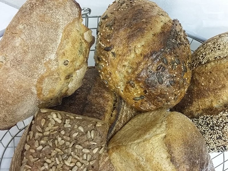 Artisan breads and sourdoughs